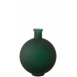 Vaza stiklinė žalia