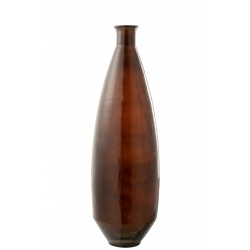 Vaza ovalo formos stiklinė