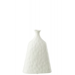 Vaza keramikinė balta S