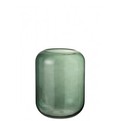 Vaza žalio stiklo M