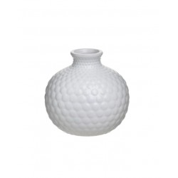 Vaza keramika balta S