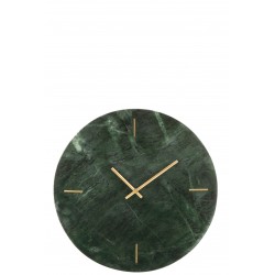Laikrodis marmurinis žalias